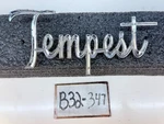 Oem 1966 Gm Pontiac Tempest Fender Emblem 7586905 Script Ornament B32-347. Fixed Price $22.95.