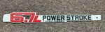 Pc Oem 2023-2026 Ford Super Duty 6.7L Power Stroke Diesel Door Emblem Red. Fixed Price $44.99.