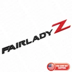 For Nissan Fairlady Z Rear Bumper Trunk Letter Emblem Badge Sport Black & Red. Fixed Price $24.99.