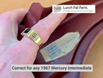 Nos 1967 Mercury Trunk Corner Panel Comet 202 Caliente Capri Cyclone Gta 390 427. Fixed Price $249.00.