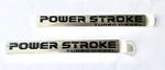 New Oem 2011-2020 Ford Super Duty "power Stroke" Door Emblems Rh And Lh Side. Fixed Price $79.50.