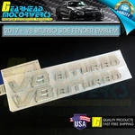 V8 Biturbo Emblem Chrome Side Fender 3D Badge For Mercedes Benz Amg 17+ C63 E63. Fixed Price $23.99.