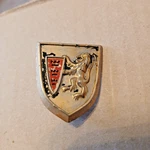 Rare Vintage 1955 1956 Chrysler Medallion Shield Crest Emblem Oem Trim Badg. Fixed Price $25.00.