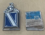 Nos 1973 & 1974 Buick Regal Trunk Lock Cover Emblem. Fixed Price $279.74.