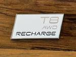 Oem Volvo XC90 T8 Awd Recharge Rear Trunk Logo Badge Emblem. Fixed Price $30.00.