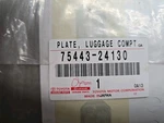 Lexus RC350 2015-2025 Emblem Chrome Oem New Toyota 75443-24130. Fixed Price $20.00.