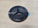 For Mercedes Benz Flat Hood Emblem C-class W202 W203 W204 Badge Black Logo. Fixed Price $10.99.