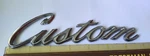 Vintage 1968-1972 Ford Truck Custom Script Emblem 600 C9AB-62291B62-C. Fixed Price $10.00.