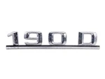 1984-1989 Mercedes-benz 190D Designation Badge Metal 2018170615 Nos Genuine. Fixed Price $49.00.