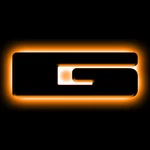 Oracle 3141-G-005 Universal Illuminated Led Letter Badges Matte Black Finish "g". Fixed Price $51.50.