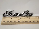 70'S Lincoln Town Car 3.5" Silver Chrome Emblem Ornament Logo Badge D3VB-5350398. Fixed Price $14.99.