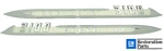 1955 Chevy Truck Lh & Rh Chevrolet 3100 Fender Emblems Pair W/fasteners. Fixed Price $375.95.