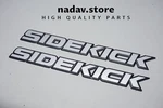 Suzuki Sidekick Front Door Emblem Pair 2 Pcs New Aftermarket. Fixed Price $37.00.