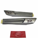 Genuine Oem 2009-2014 Nissan Gt-r Fender Emblem Garnish Set R35 63870 63871KB50A. Fixed Price $129.50.