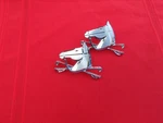 Ford 1965 Country Squire Fender Emblems Nos Pair C5AB-16C234-A. Fixed Price $75.00.