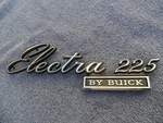 1969 Buick Electra 225 Trunk Lid-decklid Emblem Mint Pit Free Original Gm. Fixed Price $299.99.