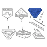 Ford M1PZ16720F Front Door Emblem. Fixed Price $65.30.