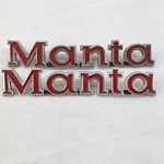 (2) Opel Manta Circa '70S Emblems 3459302. Fixed Price $11.99.