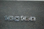 Pair Of Ford 1975 Up Econoline Metal 100 Emblem D5UB-112916000-AB (QTY-2) Oem. Fixed Price $45.00.