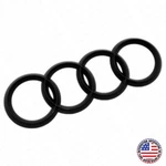 04-10 Audi A8 S8 Q7 Matte Black Trunk Lid Luggage Ring Sign Badge Logo Emblem. Fixed Price $18.99.