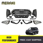 Front Bumper Grille W/ Fog Lights & Brackets Fits 2018-2022 Ford Ecosport. Fixed Price $145.44.