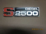 Ihc "s Diesel 2500" Emblem. Fixed Price $29.99.