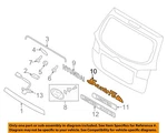 Hyundai Oem 07-12 Santa Fe Liftgate Tailgate-emblem Badge Nameplate 863102B900. Fixed Price $38.28.