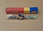 1946 1947 1948 1949 Desoto S11 Nos Mopar Fender Emblem Nameplate. Fixed Price $165.00.