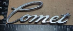 Mercury Comet Circa '73 Script Metal Emblem D34B 6250401 Aa 5995. Fixed Price $10.00.