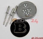 2014-2016 Mercedes Class W222 Brabus Badge Emblem Original Trunk Rear 51.5MM. Fixed Price $139.95.