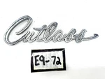 Oem 1968 Oldsmobile Cutlass Trunk Script Emblem Name Plate 7791576 E9-72. Fixed Price $24.95.