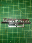 Chevy Van 20 Metal Emblem Badge Oem 14060364 Vintage. Fixed Price $10.00.