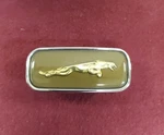 Jaguar Right Fender Emblem Part # HNC5796AA Used. Fixed Price $25.00.