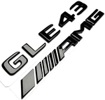 #2 GLE43 + Amg Black Replacement For Mercedes Liftgate Rear Trunk Emblem Badge. Fixed Price $19.99.