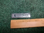 2000-2003 Mazda Lx Mpv Chrome Rear Hatch Emblem Badge Logo Name LC62 51 761 2S1. Fixed Price $14.99.