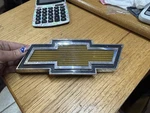 1973 - 1977 Chevy Gold Bow Tie Grill Truck, Van Emblem # PT330630 PT3970783 Oem. Fixed Price $42.74.