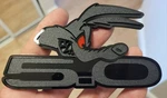 Stealth Red Eye Coyote Emblem Badges Fit Ford Mustang 5.0 Gt Angry Aggressive. Fixed Price $48.99.
