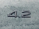 Audi Houndstooth Rear Trunk Hatch Emblem Oem Badge A6 A8 S6 All Road V8 4.2L. Fixed Price $60.00.