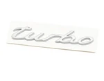 Porsche Cayenne Turbo Rear Hatch Trunk Emblem Chrome Finish 95855967701. Fixed Price $425.00.