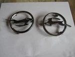 Used Oem 4877314 Gm L&r Original 1967 Chevrolet Impala Quarter Panel Emblems OS1. Fixed Price $90.00.