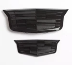 Black Gloss Cadillac Logo Front &rear Emblem Badge For Ats Xts 2015-2019. Fixed Price $52.45.