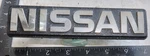 Nissan 720 Pickup Circa '85 Front Side Emblem 62891 62W00 7049. Fixed Price $25.00.