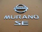 03 04 05 06 07 Nissan Murano Rear Gate Emblem Logo Badge Sign Used Oem A45666. Fixed Price $40.00.