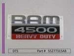 New Original Dodge Ram 4500 Heavy Duty Emblem Badge Decal 55277315AB. Fixed Price $29.50.