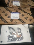 Genuine Mopar Scat Pack Nameplate Left 68592811AB 685911AB And Right Set. Fixed Price $70.00.
