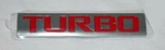 Chrome Rear Trunk Turbo Emblem Red Letters Fits 12-18 Chevrolet Sonic New Gm. Fixed Price $18.95.