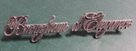 Pair Cadillac Brougham D'elegance Script Logo Emblems - Black 7685543 972807. Fixed Price $21.99.