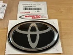 20-26 Gr Supra A90 Rear (t) Badge Emblem Chrome/black Oem New! 75403-WAA02. Fixed Price $33.10.