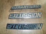 2000 Ford Excursion - Emblem Set Fender Left & Right Rear Door. Fixed Price $109.00.