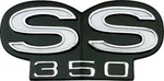 1967 Camaro Ss 350 Grill Emblem With Backing Plate. Fixed Price $38.80.